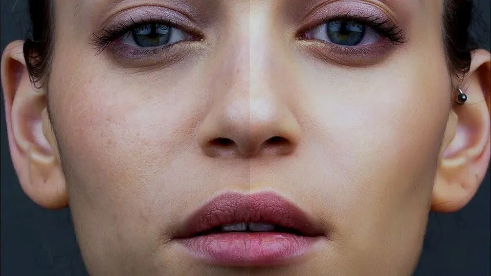 PS三大神级磨皮技巧之一：高低频磨皮 摄影后期修图中文教程