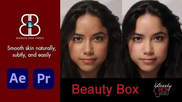 Beauty Box v6.0 Win版 视频人像磨皮润肤美颜修饰AE/PR插件