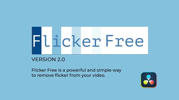 Flicker Free v3.0.0 Win汉化版 视频延时闪屏去闪烁闪光效果达芬奇OFX插件