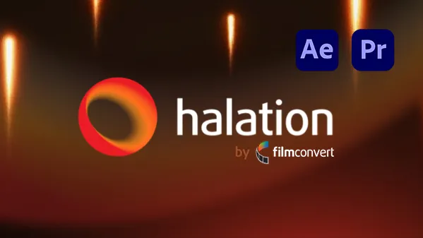 FilmConvert Halation v1.03 Win汉化版 电影胶片视频高光边缘光晕模拟调色效果AE/PR插件