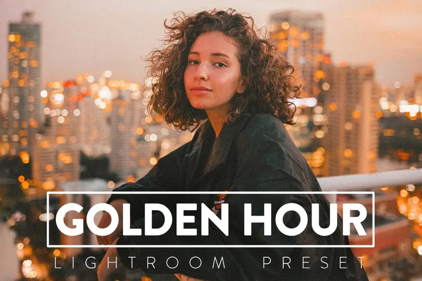 黄金时段逆光通透暖色调人像Lightroom预设与移动LR预设 Camera Raw预设 10 GOLDEN HOUR lightroom mobile and Desktop preset