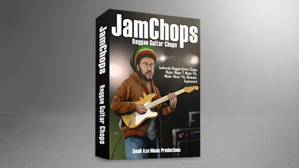 牙买加风格JamChops正宗的雷鬼吉他谱琶音哇音吉他采样配音效果 JamChops Reggae Guitar Chops