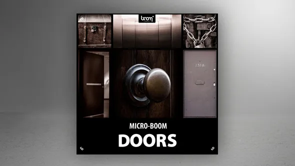 2100种声音各种各样的门打开关闭砰砰吱吱隆隆声无损音效素材 Doors