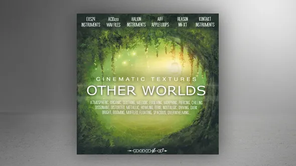 大气舒缓阴森神秘感氛围音适用于电影配乐环境无人机游戏音乐素材 Other Worlds – Cinematic Textures