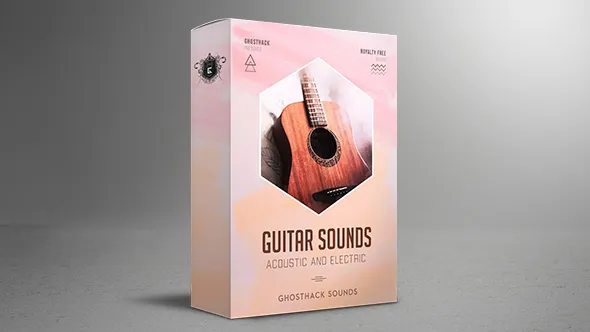 非常专业清晰优质的不同原声吉他和电吉他声音音效素材 Guitar Sounds