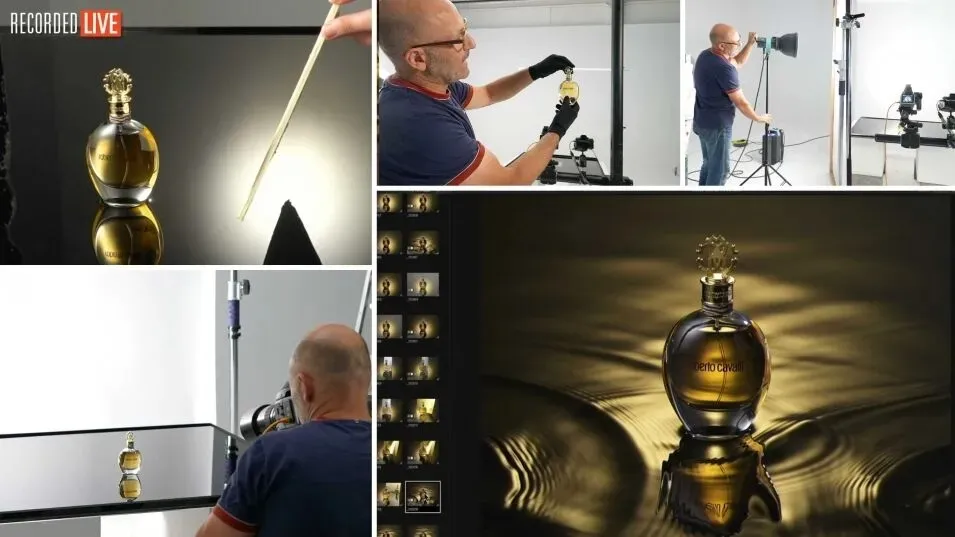 卡尔·泰勒 Karl Taylor漂浮的化妆产品布光摄影教程 中英字幕 Floating Cosmetics Product Photography