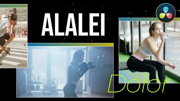 达芬奇模板-城市运动健康生活公益广告健身瑜伽时尚品牌宣传DaVinci Resolve模板下载 Urban Sport | Davinci Resolve