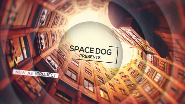 镜头光圈视差动画图形简单图文开场视频AE模板PR模板 Circle Opener | Premiere Pro