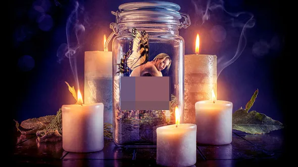 PS童话素材罐子合成变换训练视频教程 Fairy Specimen Photo Composite