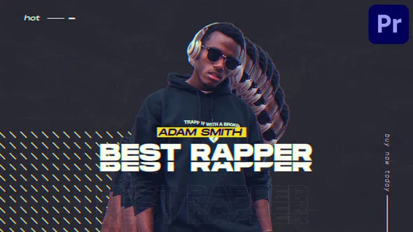 派对音乐介绍推广俱乐部娱乐活动预告片头PR模板 Party Intro Mogrt