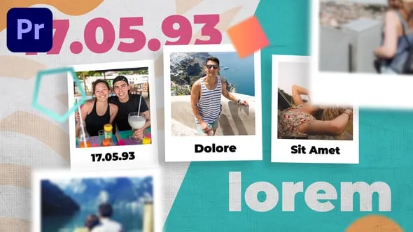 假日郊游多彩生活时尚空间潮流视频相册PR模板 Travel Slideshow