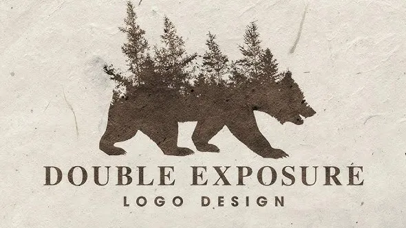 PS酷炫双曝光徽标制作实例技能视频教程