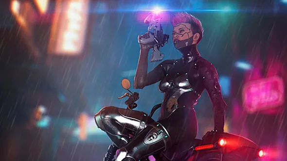 PS数码朋克风格图像后期编辑合成视频教程 Cyberpunk - Photoshop Compositing Course