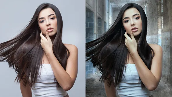 PS后期素材合成图像修饰蒙版工具视频讲解教程 Masking for Composite Photography with Lisa Carney