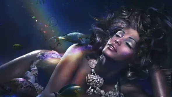 PS科幻效果素材合成后期图像处理调色视频教程