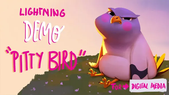 PS不同天气变化日光氛围效果设计技巧教程 Digital Painting Demo: How to create different Lightsettings with one Illustration