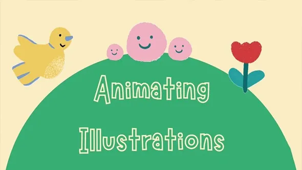 PS创建绘制卡通动画平面插图贴纸教程