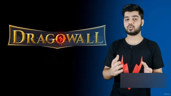 PS中使用UI按钮创建游戏徽标图形用户界面视频教程