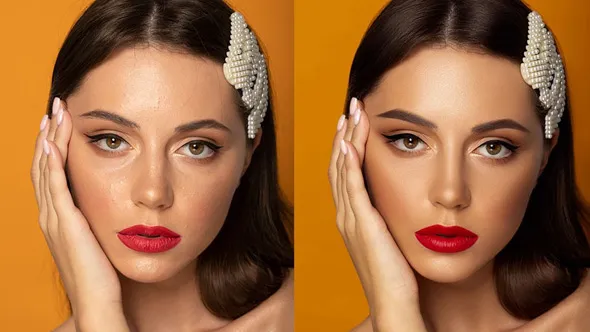 PS创建高端人像面容美颜修饰处理工作流程视频教程