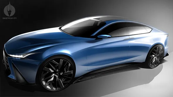 Photoshop汽车造型概念设计实例制作视频教程
