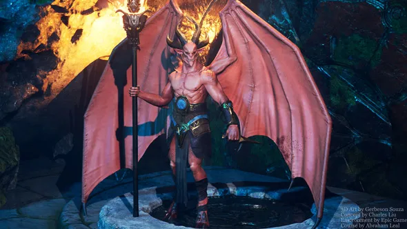 Zbrush影视游戏角色概念雕塑技术训练视频教程 Demon Lord first character in realtime