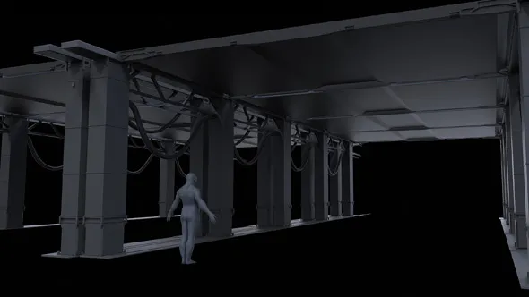 ZBrush概念环境场景渲染技术训练视频教程 The Encounter - ZBrush Environment Blockout and render