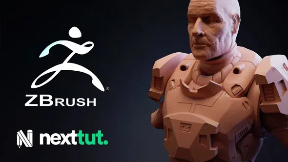 Zbrush 2022硬表面雕刻技术训练视频教程 中文字幕 Zbrush 2022 Hard Surface Sculpting for Beginners