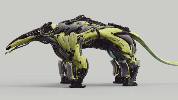 Vitaly Bulgarov大神机械食蚁兽硬表面ZB视频教程