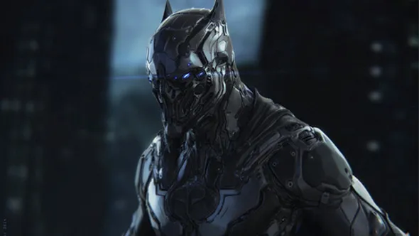 酷炫Zbrush机器人3D设计制作流程视频教程 Futuristic Dark Knight Concept Art