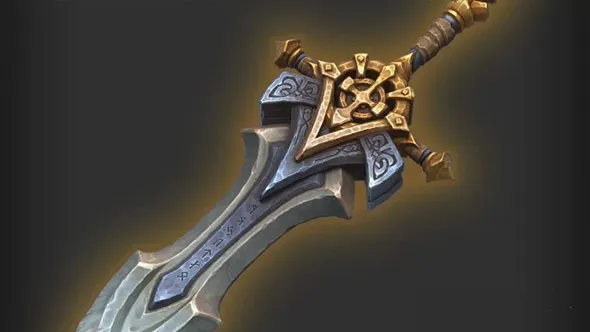Substance Painter大剑游戏武器纹理制作教程 Texturing a stylized sword with Substance Painter