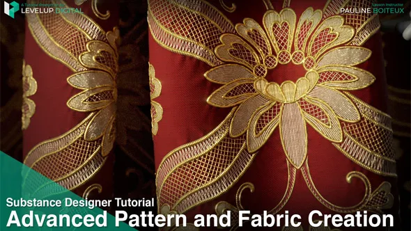 Substance Designer中高级图案和织物创作教程 中文字幕 Advanced Pattern and Fabric Creation in Substance Designer