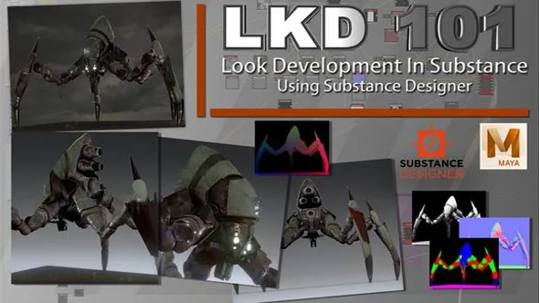 Substance Designer进行外观开发训练教程 LKD 101 – Look Development in Substance