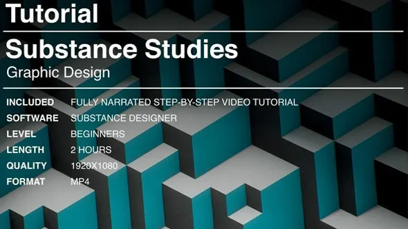 Substance Designer图形设计分解合成教程 Substance Studies Tutorial
