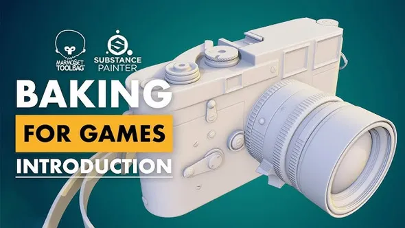 游戏模型纹理烘培技术全面核心训练视频教程 Introduction to Texture Baking