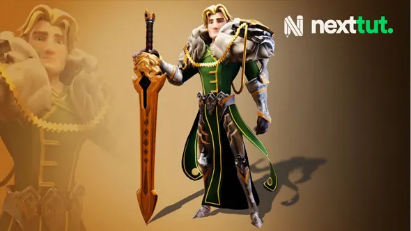 Substance Painter与Maya纹理贴图制作PBR工作流程视频教程 Substance Painter & Maya – Low Poly Character Making by Nexttut Education