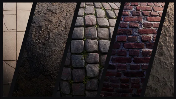 Substance程序化高级雕刻材质终极训练大师级教程 Ultimate Environmental Texture Creation Course