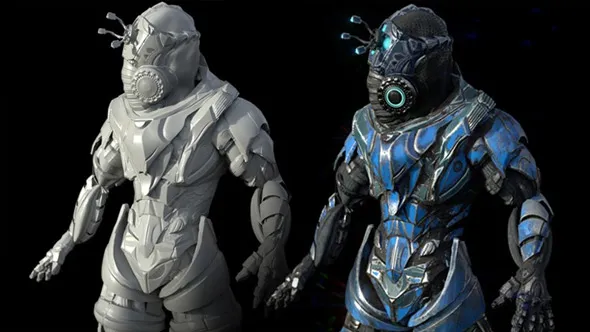 Substance Painter纹理技术深入学习视频教程第一季 中文字幕 Substance Painter All Levels Volume 1