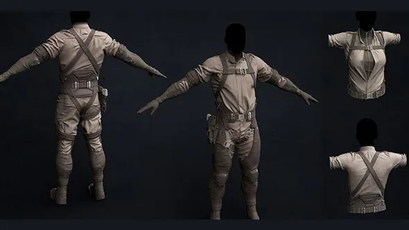 Marvelous Designer游戏角色服装设计训练视频教程