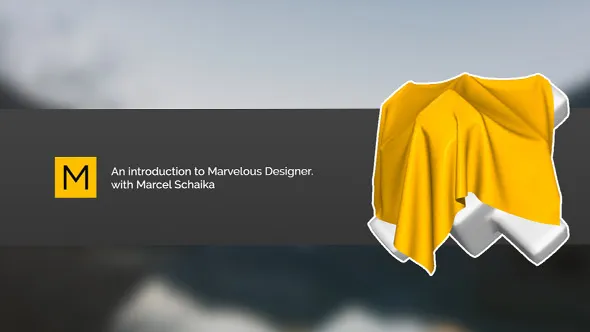 Marvelous Designer服装设计核心技能训练视频教程 An Introduction to Marvelous Designer