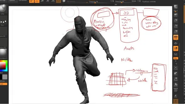 MD与ncloth布料模拟动画工作流程视频教程 Marvelous Designer and MayaCloth Animation Workflow