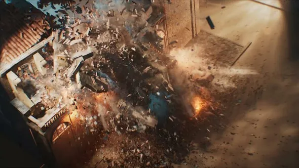 Houdini影视级物理破坏破碎VFX特效制作工作流程视频教程 Mastering Destruction And FX In Houdini