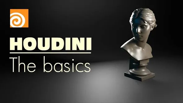 Houdini的初学者基础知识之节点属性和渲染视频教程 Houdini for beginners - The basics