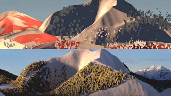 Houdini中自然地形Height Fields高度场技术视频教程第二季 Height Fields in Houdini, Part 2