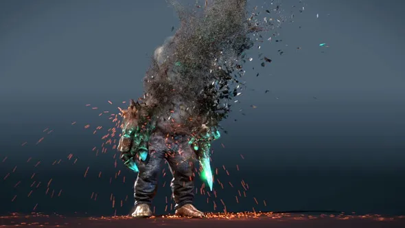 Houdini与Nuke溶解分解视觉特效制作视频教程 Create Disintegration VFX in Houdini & Nuke with Choi Gil Nam