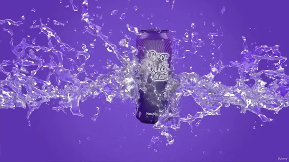 Houdini小规模液体模拟动画技术视频教程 Houdini: Small Scale Liquid Simulation