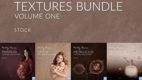 顶级摄影师kelly brown新生儿后期修图叠加合成背景素材合集 Kelly Brown – Textures Bundle Volume 1