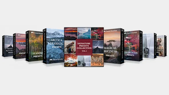 Daniel Kordan 季节,日落日出,人像八套魔幻风光大片PS/LR预设 Daniel Kordan Photo Editing Masterclass