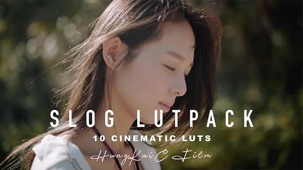 摄影师 HungKai Chen 10组 索尼灰片调色预设 SONY A7III SLOG 电影预设Slog2 和 Slog3视频调色Lut预设