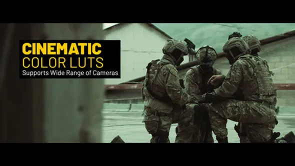 LUTs预设-战争格斗热血炸裂炫酷时尚LUTs调色25种预设文件 LUT explosivas