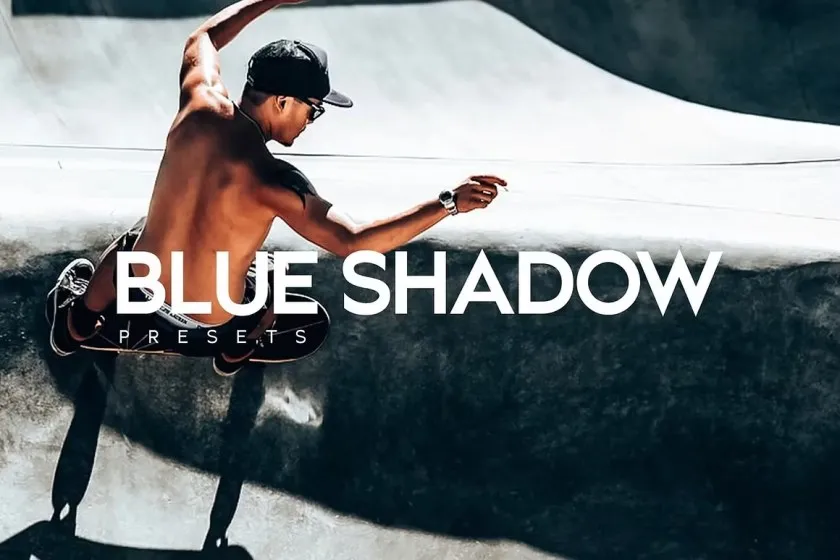 摄影师必备旅拍黑暗蓝调情绪风光LR预设与APP预设 ARTA Presets Blue Shadow